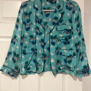 Madewell silk shirt